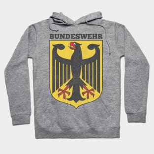 Bundeswehr / Deutsche German Coat Of Arms Faded Design #2 Hoodie